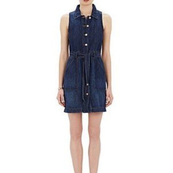 J Brand Button Down Jean Dress - Picture 1 of 5